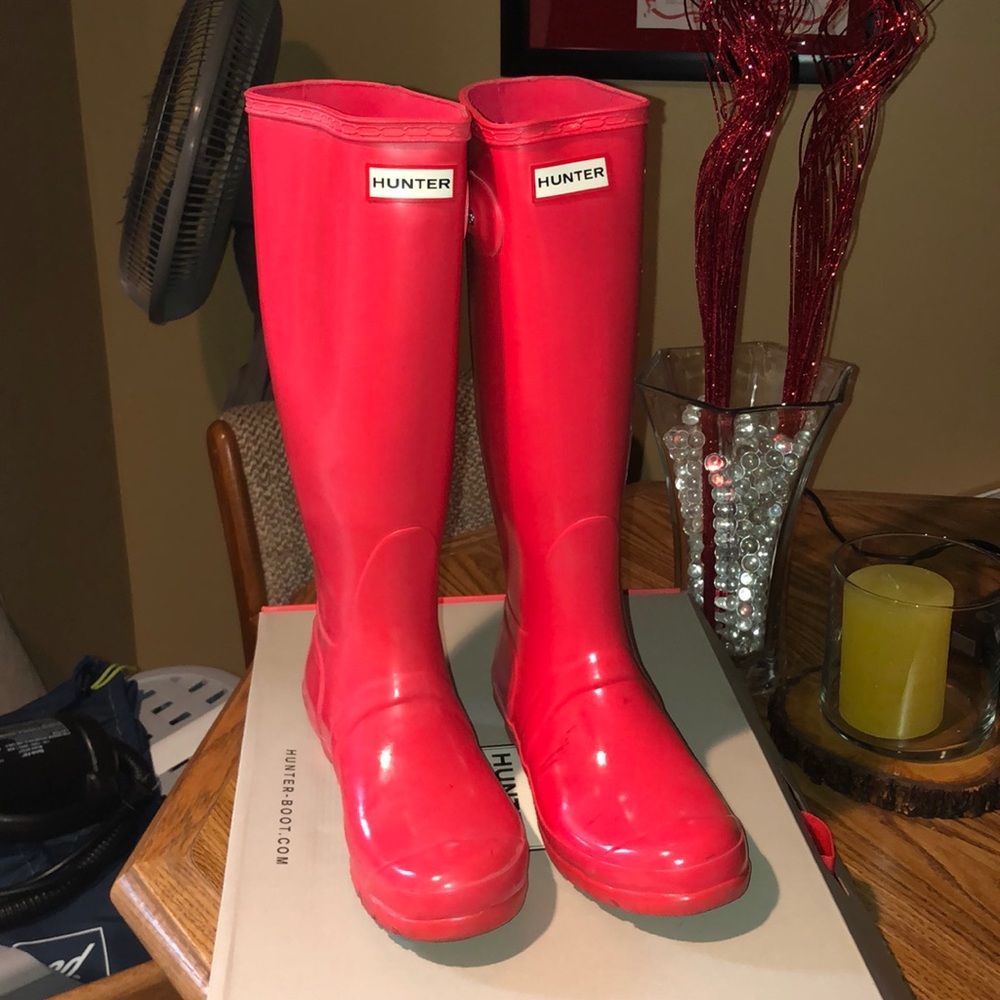 Hunter rain boots